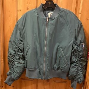 NWT BDG Blue Bomber Jacket size Small